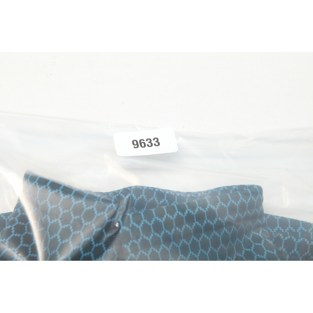 Kerrits Girls' L Activewear Top Quarter Zip Long Sleeve Teal Black Hexagon - Picture 12 of 12